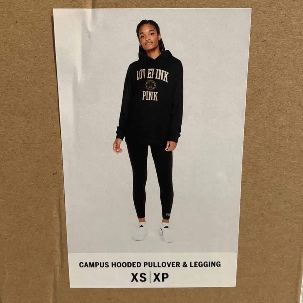 Campus Hooded Pullocer and Leggings